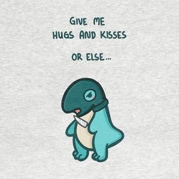 Love Robbery, T-Rex, Dino, Dinosaur by hugadino